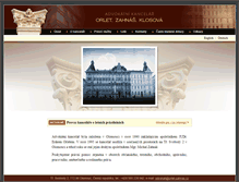 Tablet Screenshot of orlet-zahnas.cz